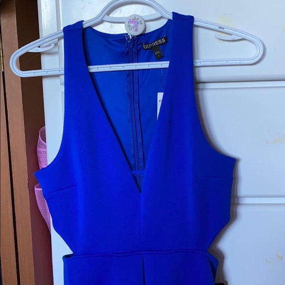 NWT Blue Express Dress - Picture 3 of 4